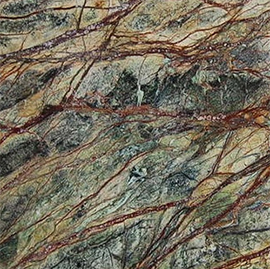 RAIN FOREST GREEN marble